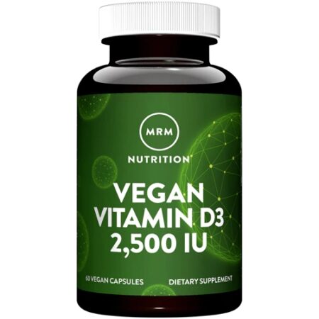 MRM Vegan Vitamin D3 -- 2500 IU - 60 Vegan Capsules