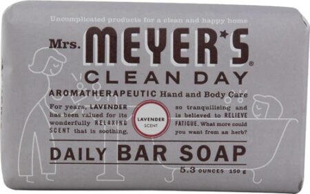 Mrs. Meyer's Clean Day Daily Bar Soap Lavender -- 5.3 oz