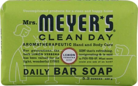 Mrs. Meyer's Clean Day Daily Bar Soap Lemon Verbena -- 5.3 oz