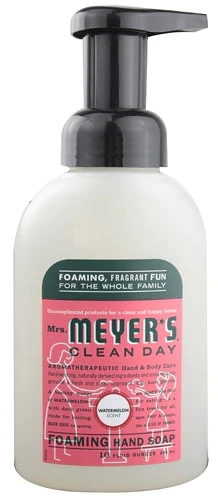 Sabonete Líquido Espumante Mrs. Meyer's Clean Day Melancia - 296ml (10 fl oz)