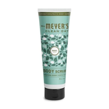 Mrs. Meyer's Clean Day Smoothin Sugar Body Scrub Basil -- 8 fl oz