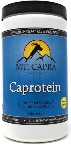 Proteína de Leite de Cabra Mt. Capra Caprotein™ Baunilha Natural 454g