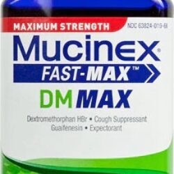 Mucinex Fast-Max DM Max 177ml: Alívio Potente para Tosse e Congestão Torácica - A Partir de 12 Anos