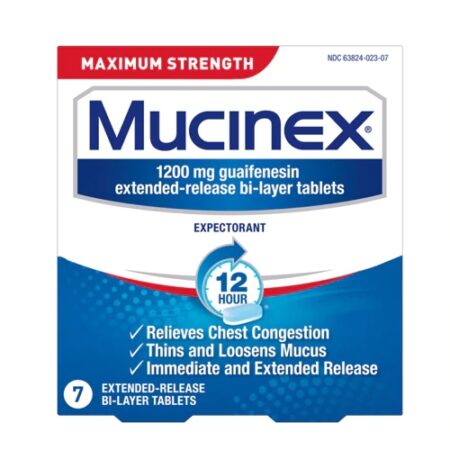 Mucinex SE - Max Strength Extended Release Bi-Layer -- 7 Tablets