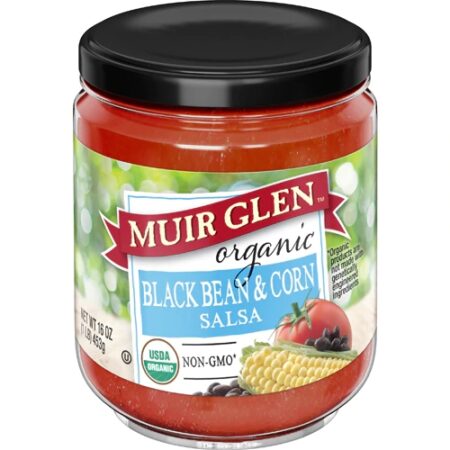 Muir Glen Organic Salsa Black Bean and Corn -- 16 fl oz