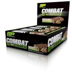 Muscle Pharm Combat Crunch Bars Chocolate Chip Cookie Dough - 12 Unidades (Aprox. 63g cada)