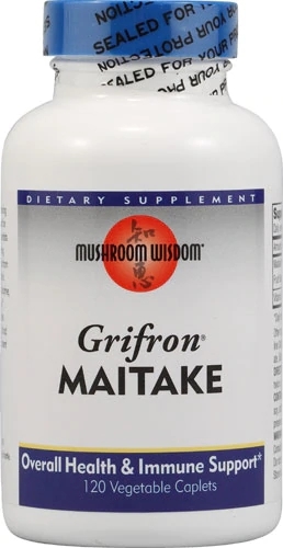 Mushroom Wisdom Grifron® Maitake - 120 Cápsulas Vegetarianas | Potência e Bem-Estar