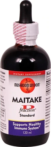 Mushroom Wisdom Maitake D-Fraction 120 mL: Potencializador Imunológico Natural