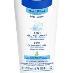 Mustela Gel de Limpeza 2 em 1 Cabelo e Corpo 200ml - Pele Sensível