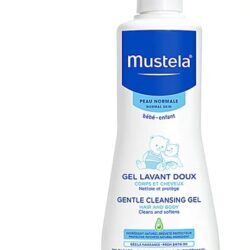 Gel de Limpeza Suave Mustela Cabelo e Corpo 500ml - Higiene Delicada para Bebês