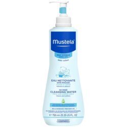 Mustela Água de Limpeza Sem Enxágue para Rosto e Fralda - 750ml