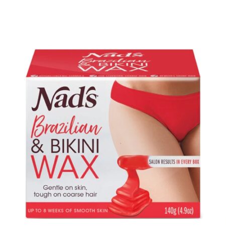 Nad's Nads Brazilian & Bikini Wax 4.9oz (140g) -- 1 Kit