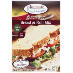 Namaste Foods Mistura para Pão e Rolos Sem Glúten - 454g
