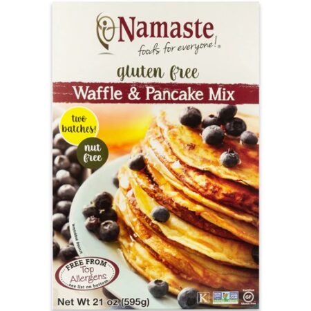 Namaste Foods Waffle & Pancake Mix Gluten Free -- 21 oz