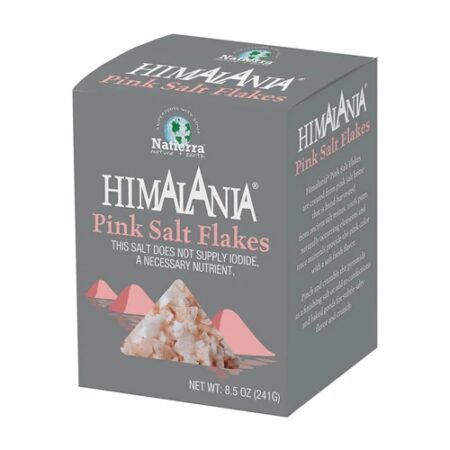 Natierra Himalania Pink Salt Flakes -- 8.5 oz