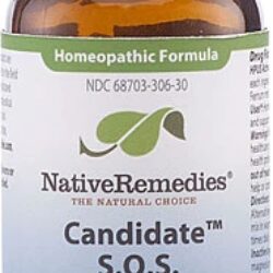Native Remedies Candidate S.O.S. - Suporte para Candidíase, 180 Comprimidos