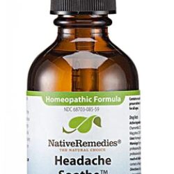 Alívio Natural para Dor de Cabeça: Native Remedies Headache Soothe™ Homeopático 59ml