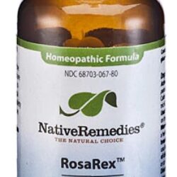Native Remedies RosaRex™ Fórmula Homeopática - 180 Comprimidos | Bem-Estar Natural