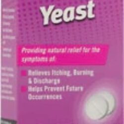 NatraBio Candida Yeast Relief - 60 Comprimidos: Alívio Natural para o Desequilíbrio de Fungos