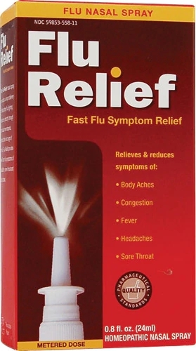NatraBio Flu Resist Spray Nasal 24ml: Alívio Natural para Congestão e Sintomas Gripais