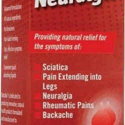NatraBio Sciatica Neuralgia Alívio 29.5ml: Foco em Dor Ciática e Neuralgia