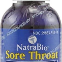 Alívio Spray NatraBio para Dor de Garganta 118ml - Ação Rápida e Natural