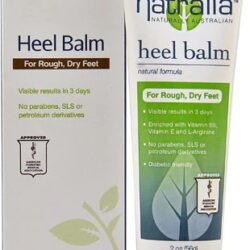 Natralia Heel Balm Sem Fragrância - Hidratação Profunda para Calcanhares Rachados (57g)