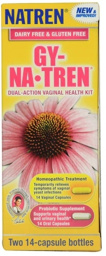 Natren GY-NaTren® Kit Saúde Vaginal Dupla Ação - 2 Frascos (Aprox. 60 doses cada)