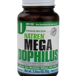 Natren Mega Dophilus Sem Lactose - 85g - Saúde Intestinal Avançada e Probióticos Premium