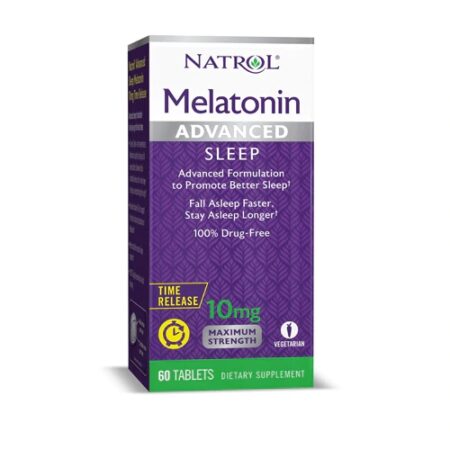 Natrol Advanced Sleep Melatonin -- 10 mg - 60 Tablets