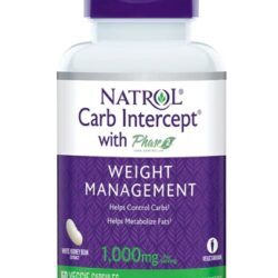 Natrol Carb Intercept® Phase 2 - 60 Cápsulas Vegetais para Controle de Carboidratos