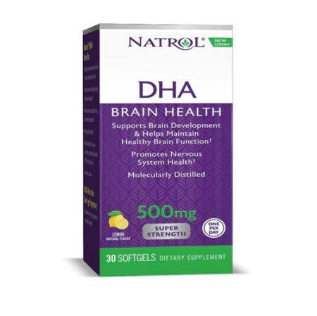 Natrol DHA 500 Super Strength -- 500 mg - 30 Softgels