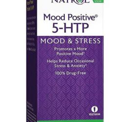 Natrol Mood Positive® 5-HTP - 50 Comprimidos: Equilíbrio Emocional e Bem-Estar Mental