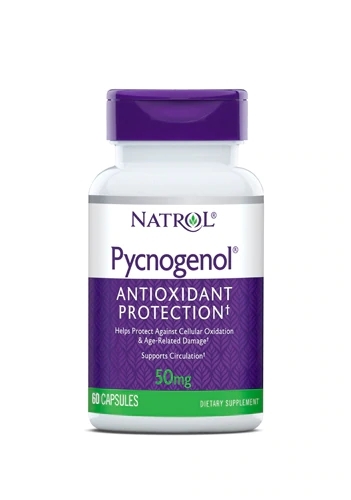 Natrol Pycnogenol® 50mg - 60 Cápsulas: Antioxidante Potente para sua Saúde