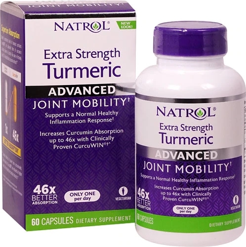 Natrol Cúrcuma Extra Forte - 60 Cápsulas: Saúde e Bem-Estar Potencializados