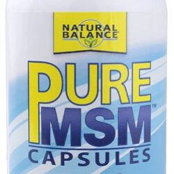 Natural Balance Pure MSM™ Cápsulas 1000mg - 240 Cápsulas: Saúde e Bem-Estar em Cada Dose