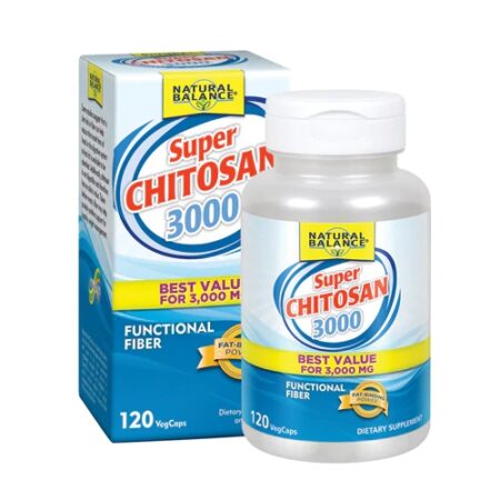 Natural Balance Super Chitosan 3000 -- 120 VegCaps