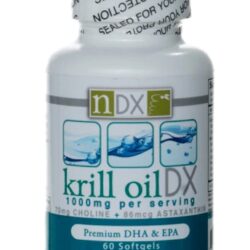 Natural Dynamix Krill Oil DX 1000mg - 60 Cápsulas Softgel - Saúde do Coração e Cérebro