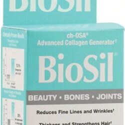 Natural Factors BioSil® 30ml: Colágeno e Silício para Pele, Cabelos e Unhas Fortes