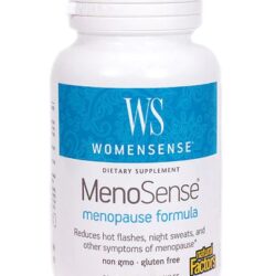 Natural Factors MenoSense® 90 Cápsulas Vegetarianas - Alívio Natural para a Menopausa