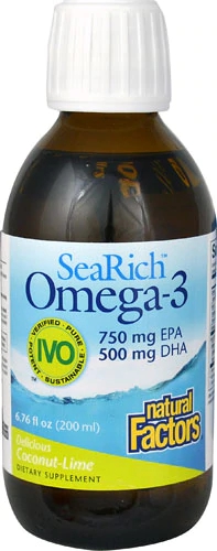 Comprar Natural Factors SeaRich™ Omega-3 750 mg EPA 500 mg DHA Coconut ...