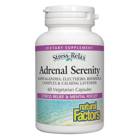 Natural Factors Stress-Relax® Adrenal Serenity -- 60 Vegetarian Capsules