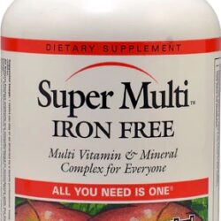 Natural Factors Super Multi Ferro Livre - 90 Comprimidos: Sua Dose Completa de Bem-Estar Sem Ferro