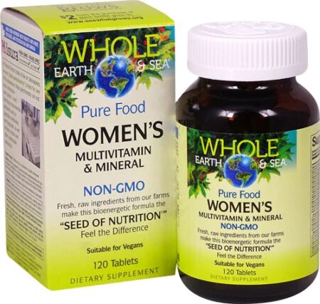 Natural Factors Whole Earth & Sea® Women's Mutlivitamin & Mineral -- 120 Tablets