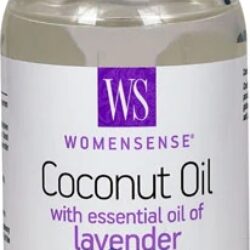 Óleo de Coco Natural Factors Womensense com Lavanda - 237ml: Nutrição e Relaxamento