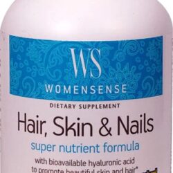 Natural Factors WomenSense® Cabelo Pele e Unhas - 120 Cápsulas Vegetarianas | Saúde e Beleza Completa