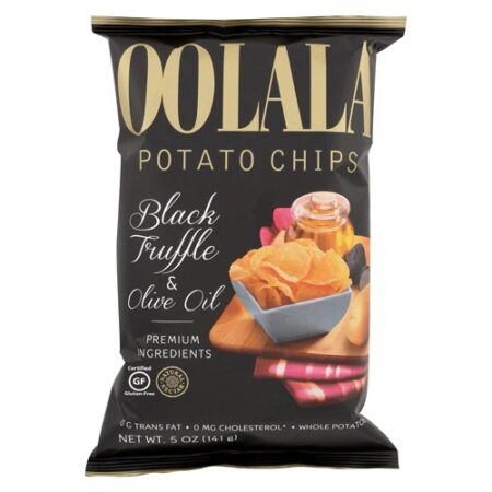 Natural Nectar Oolala™ Potato Chips Black Truffle & Olive Oil -- 5 oz