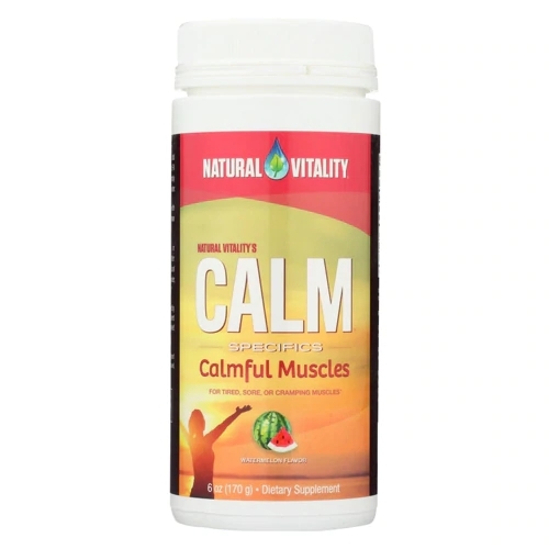 Natural Vitality Calm Specifics Músculos Calmos Sabor Melancia - 170g