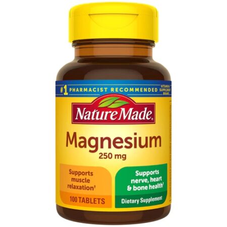 Nature Made Magnesium -- 250 mg - 100 Tablets