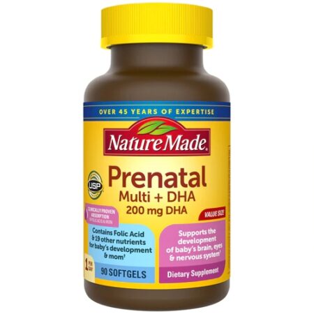 Nature Made Prenatal Multivitamin Plus DHA -- 90 Softgels